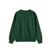 Dark Green Basic Oversized Crewneck