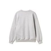 Light Grey Basic Oversized Crewneck