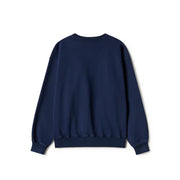 Navy Basic Oversized Crewneck