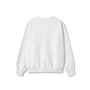 White Basic Oversized Crewneck