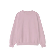 Pink Basic Oversized Crewneck