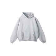 Light Grey Basic Oversized Hoodie