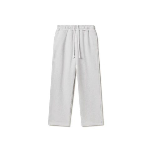 Light Grey Basic Straight Leg Sweatpant