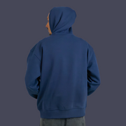 Navy Basic Oversized Hoodie