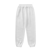 White Basic Sweatpant